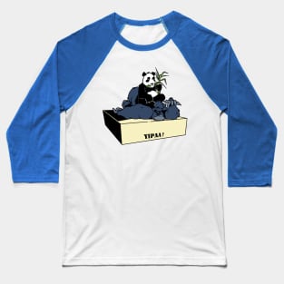 Panda vs Gorilla Baseball T-Shirt